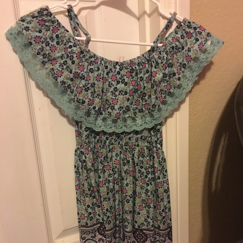 Off the shoulder dress